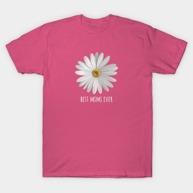 Best Mimi Ever Simple Daisy Floral T-Shirt by Hello Sunshine